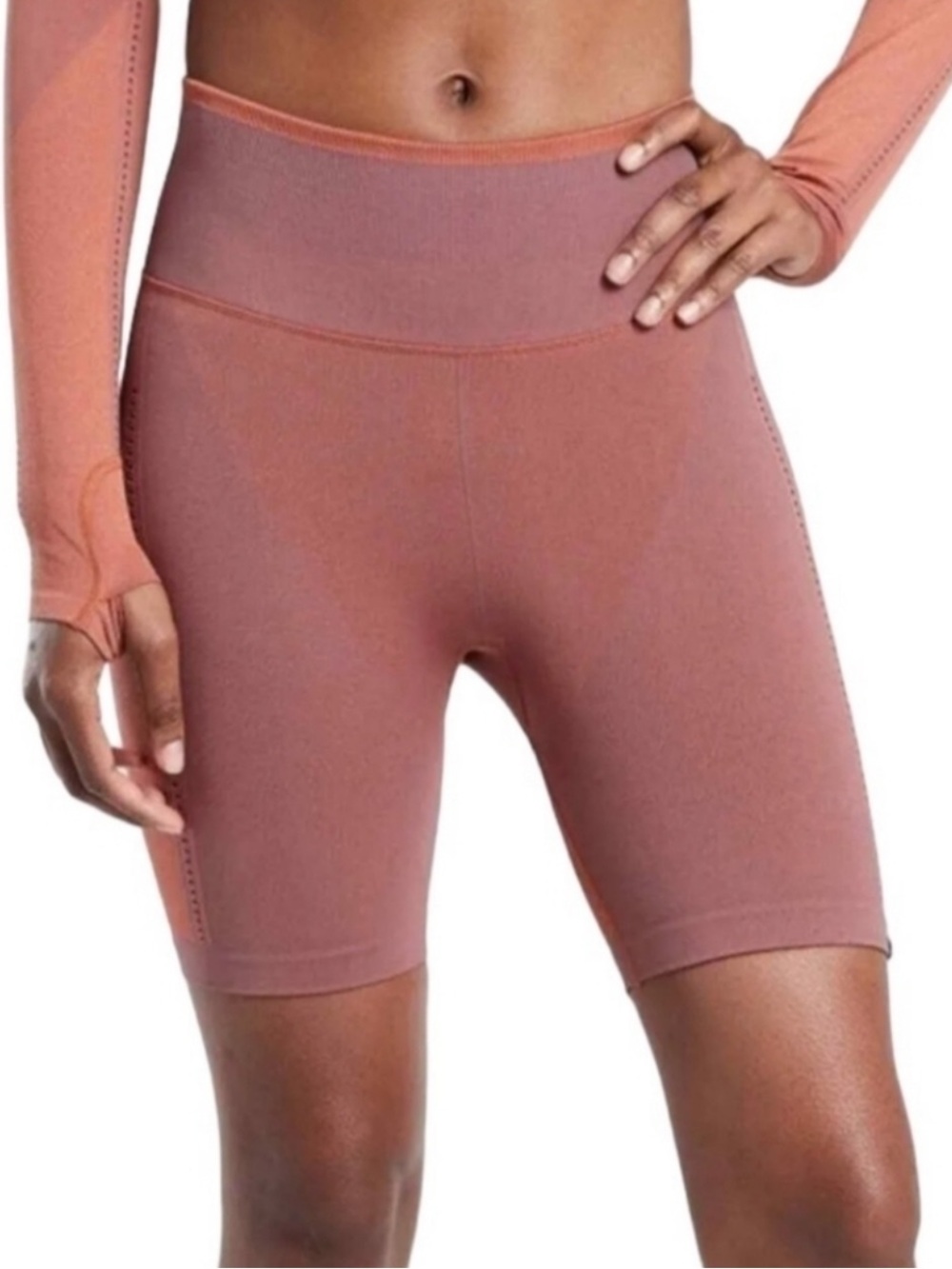 NWT Athleta X Allyson Felix Legend Seamless Bike Shorts